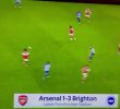 (SOUND)Arsenal vs Brighton Brighton lamp tee extra goal(Laughing out loud