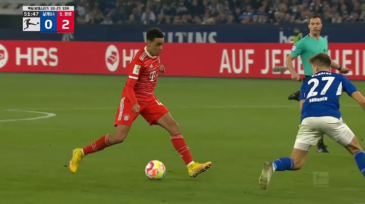 Schalke v Munich Chukshin Chupo Moting Additional Goal 0-2 Shaking