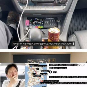 YouTuber who has been on a long-distance taxi ride in Korea and Japan