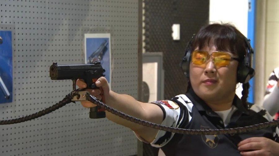 Comedian Kim Min-kyung, who participates in the shooting international competition, posted an Instagram post.jpg