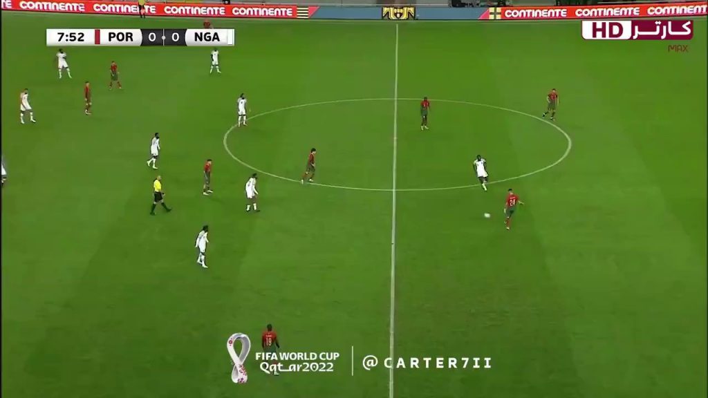 (SOUND)Portugal vs Nigeria Bruno Fernández first goal(Laughing out loud