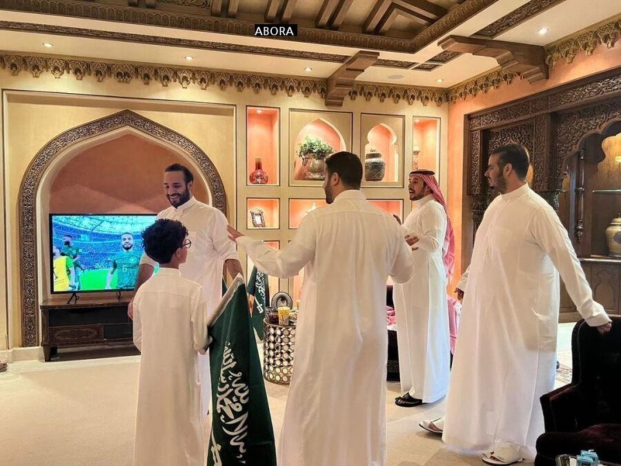 Bin Salman's update on watching the match against Saudi Arabia and Argentina.jpg
