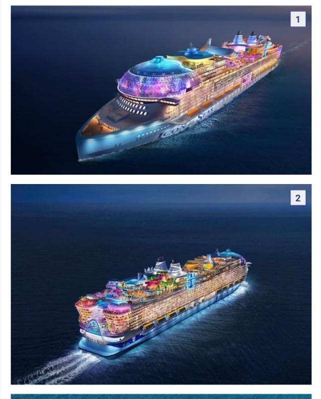 The largest cruise ship in human history has been built