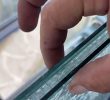 Crack glass interior with likes and dislikes