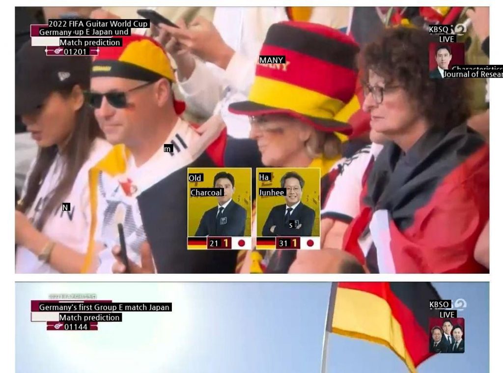 Germany vs Japan, the only commentator who predicted the score