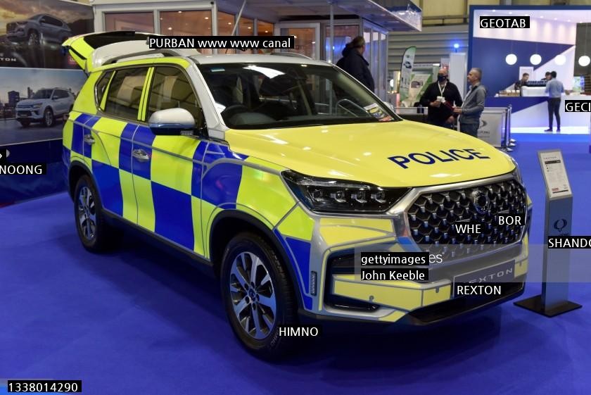 Ssangyong Rexton Exported as Police Car to the UK Police Car