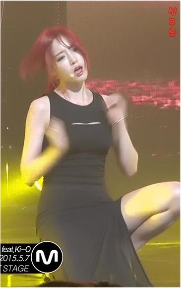 Eunjung's body from T-ARA days