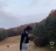 Professional golfer Kim Eunsun