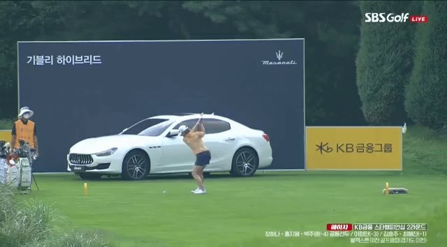 When it comes to hole-in-one, it's Maserati