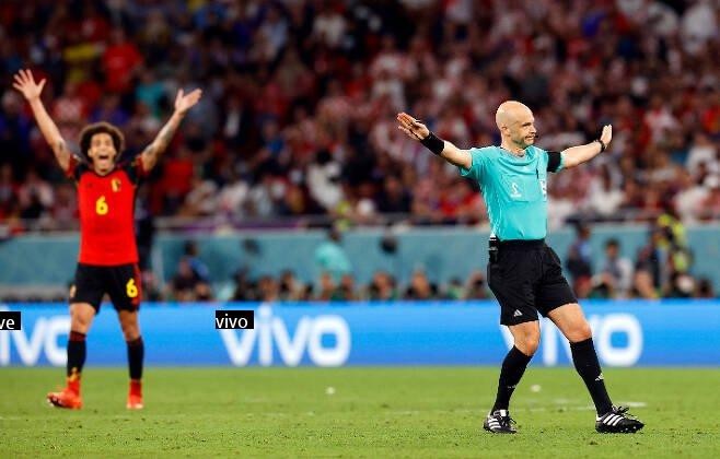 Belgium was beaten by that referee yesterday