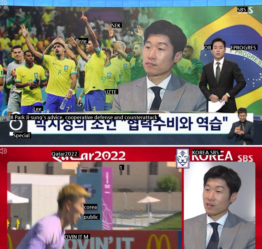 Park Ji-sung's score against Brazil is expected