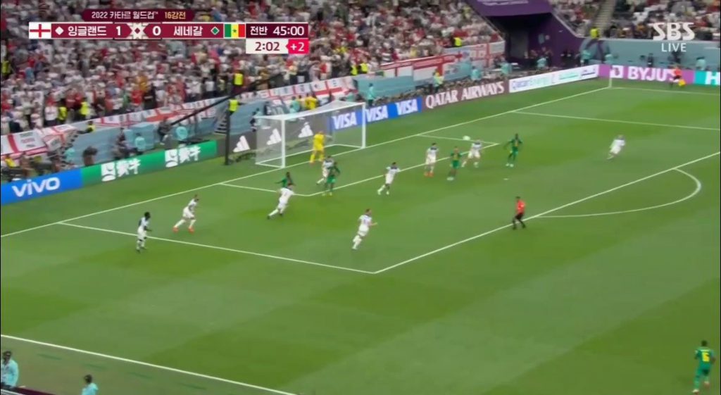 (SOUND)England vs Senegal Kane additional goal mp4