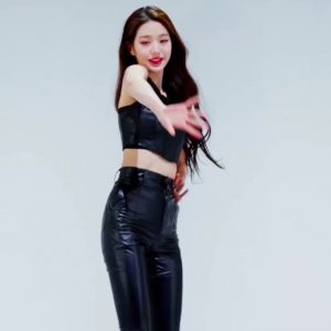 Jeon Jihyun's techno dance parody, I.V. Jang Wonyoung