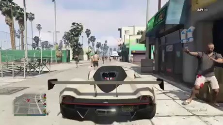 It's like a GTA car that's uncomfortable