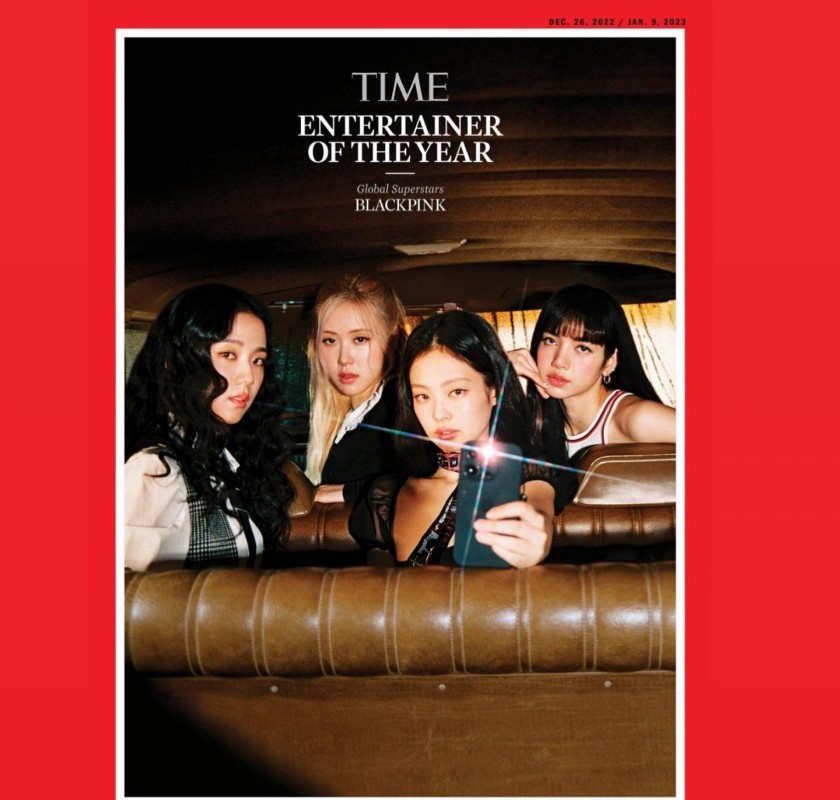 BLACKPINK Time Magazine, Entertainer of the Year, BLACKPINK