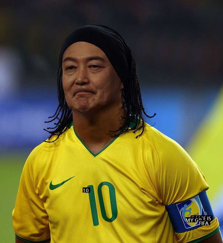 Brazilian legend naturalized in Korea Shaking. Shaking