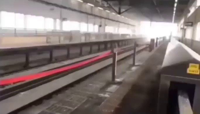 (SOUND)Japanese bullet train at 574 kilometers per hour