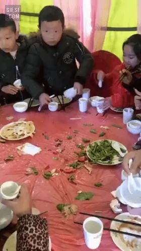 Chinese Children's Table Manners
