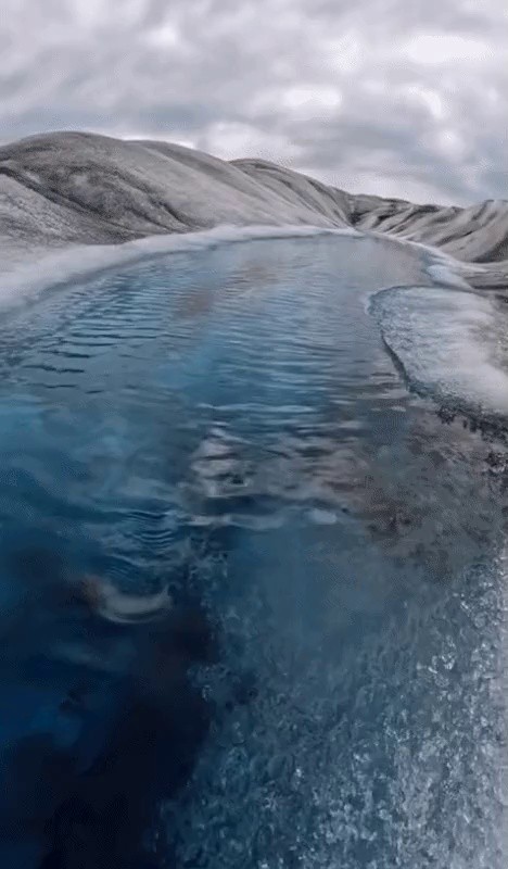 Icelandic glacial water quality