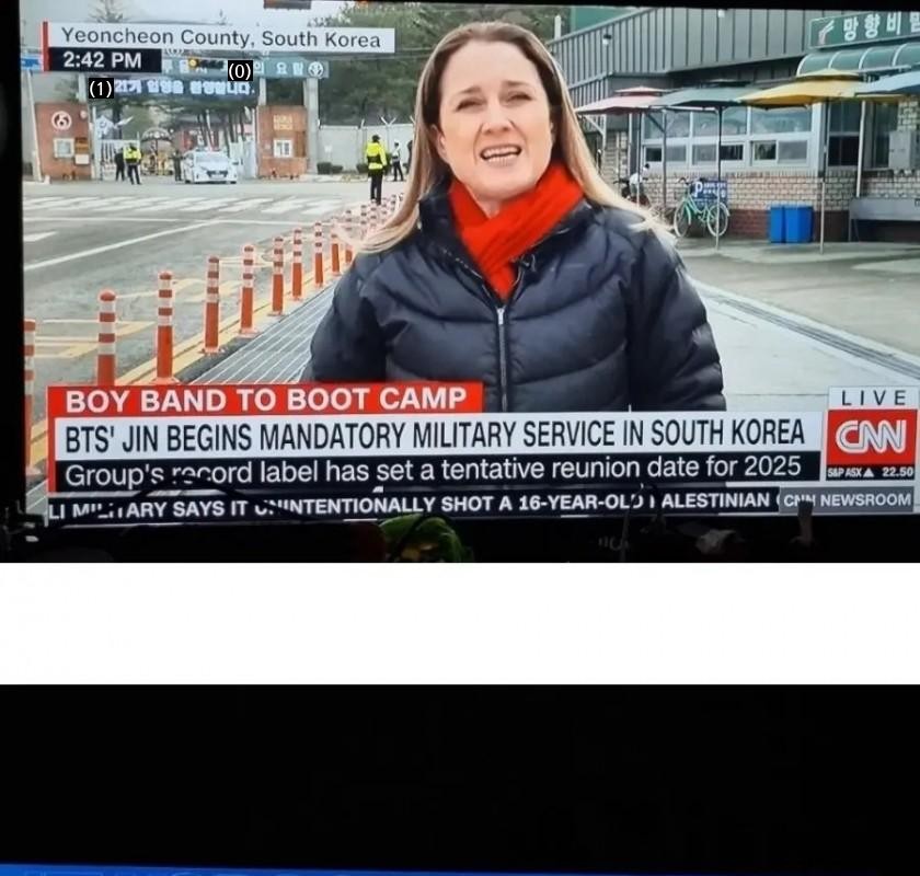 CNN broadcasts military enlistment in BTS