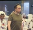 Elon Musk came to watch the World Cup final