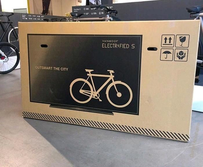 Bicycle company's idea to prevent damage during delivery