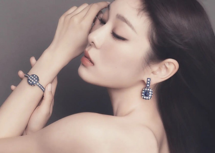 Guitar Kim Yu-na's Dior Jewelry pictorial