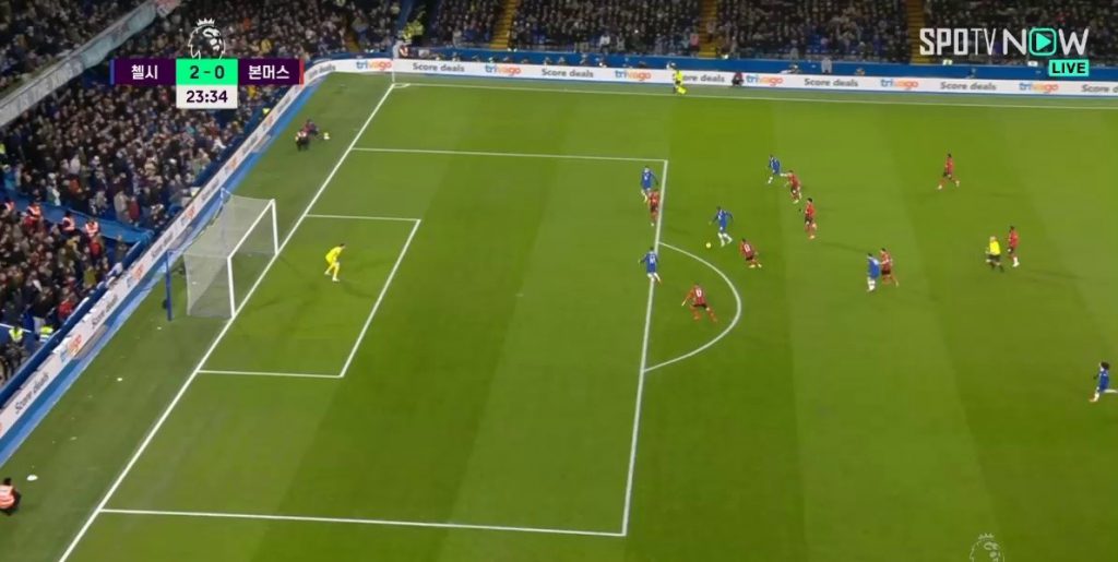 Chelsea v Bournemouth mount extra goal 2-0 Shaking. Shaking