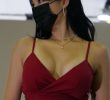 Armpit Bust Strap Slip Dress Lacing Model Lee Ji-eun