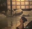 Actor Yoo In-young Taking a Hot Spring Bath in Japan