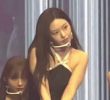 Black Halterneck Dress Ive An Yu-jin Seoul Music Awards Stage Solid Thighs