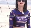 TWICE's rash guard TWICE MOMO.