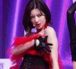 Other Red Off-Shoulder Dress Armpit Kwon Eunbi