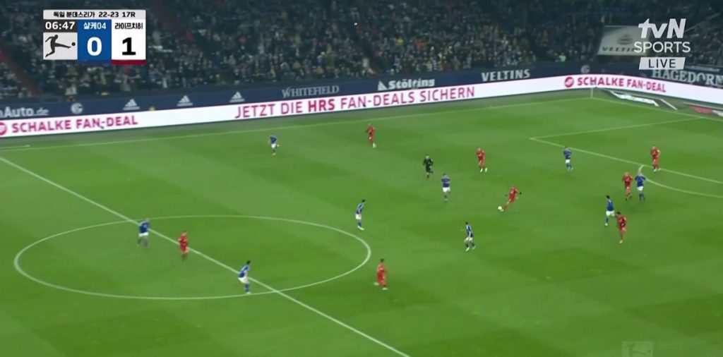 Schalke 04 v Leipzig Andre Silva's first goalL, l, l, l, l, l. L, l, l, l, l, l.