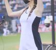 Cheerleader Ahn Hye-ji sleeveless dress