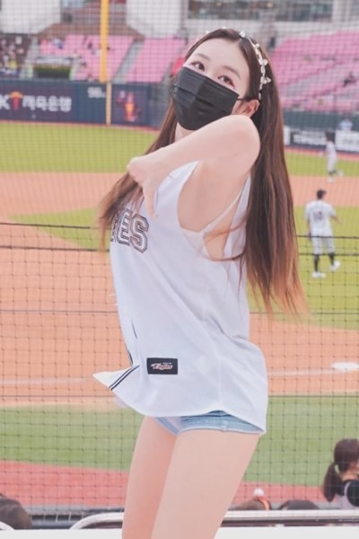 Hanwha Eagles Park Jae-ryeong Cheerleader Loose Sleeveless Gap