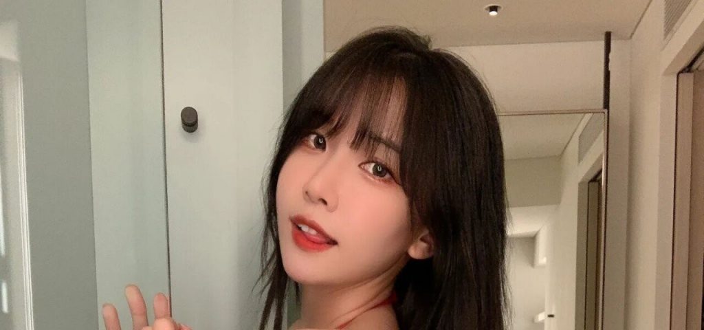 Irene Bodystagram with Red Strap Bikini