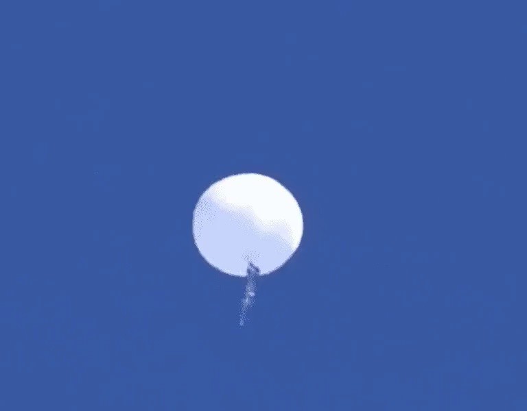 US shoots down Chinese reconnaissance balloons