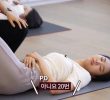 Lim Nayoung doing yoga.