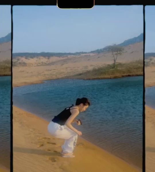 Oh My Girl Arin Instagram_Vietnam Desert