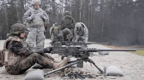 U.S. military exercises with German forces