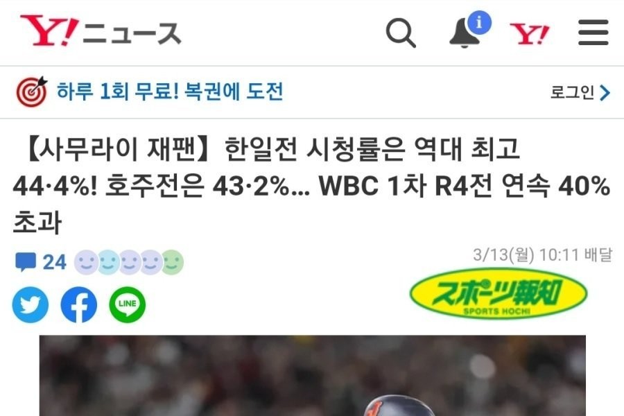 Korea's eliminated WBC box office JPG