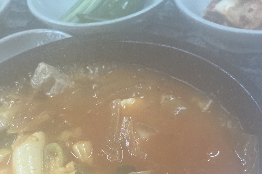 Kimchi stew