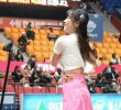 Cheerleader Byun Ha-yul, cheerleader who is moved by calm cheering