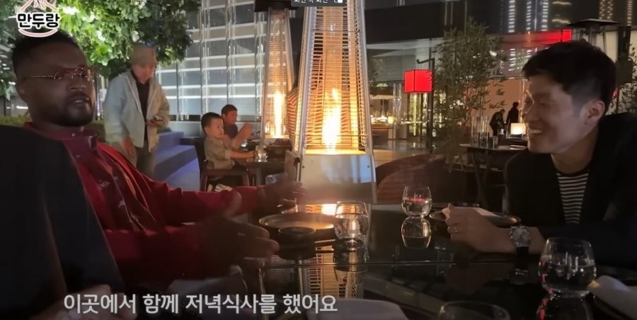 Evra invited Park Ji-sung's family to Dubai