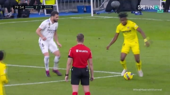 R Madrid v Villarreal Chukueze's crazy come-from-behind goal Shaking. Shaking