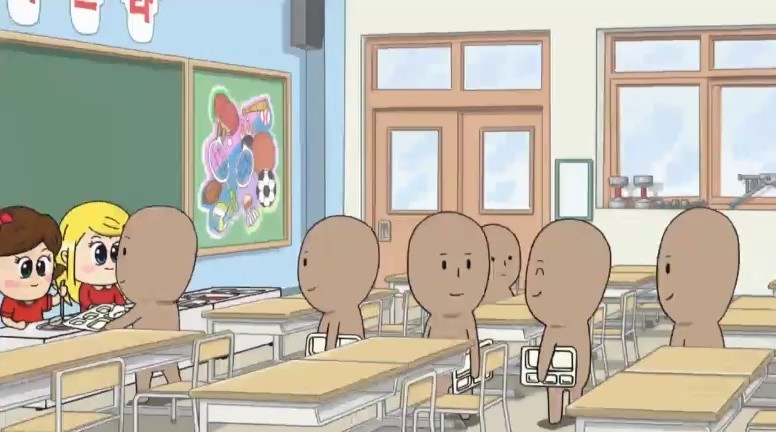 (SOUND)Korean movie parody mp4 in children's anime
