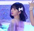 White underpants sticking out. Rubbing underpants. Eunha