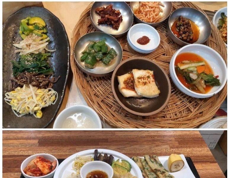 Korean-style vegan table jpg that people like or dislike