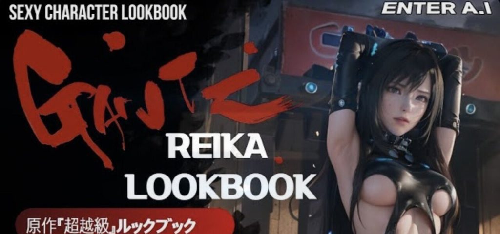 Gantz Reika Lookbook AI Quality seems to be better than the original